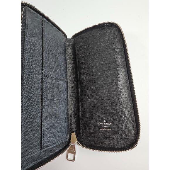 Louis Vuitton Round Zipper Long Wallet M61857 Epi Zippy Noir - Picture 12 of 16
